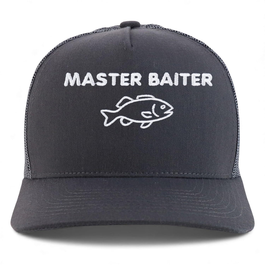 Trendy Apparel Shop Master Baiterer Embroidered 5 Panel Snapback Trucker Cap