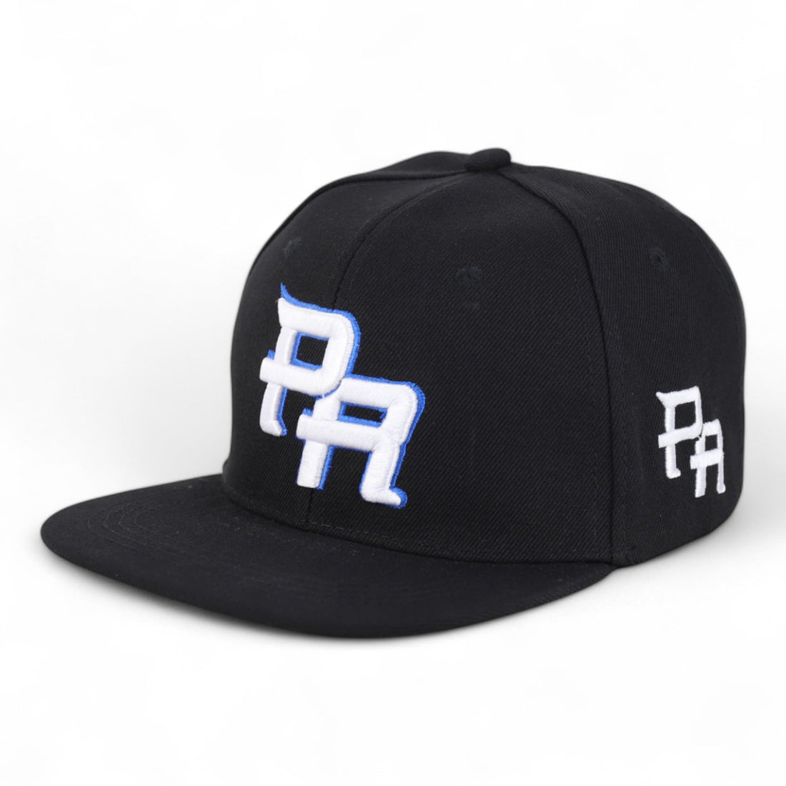 Trendy Apparel Shop Puerto Rico Embroidered Round Flat Bill Snapback Cap
