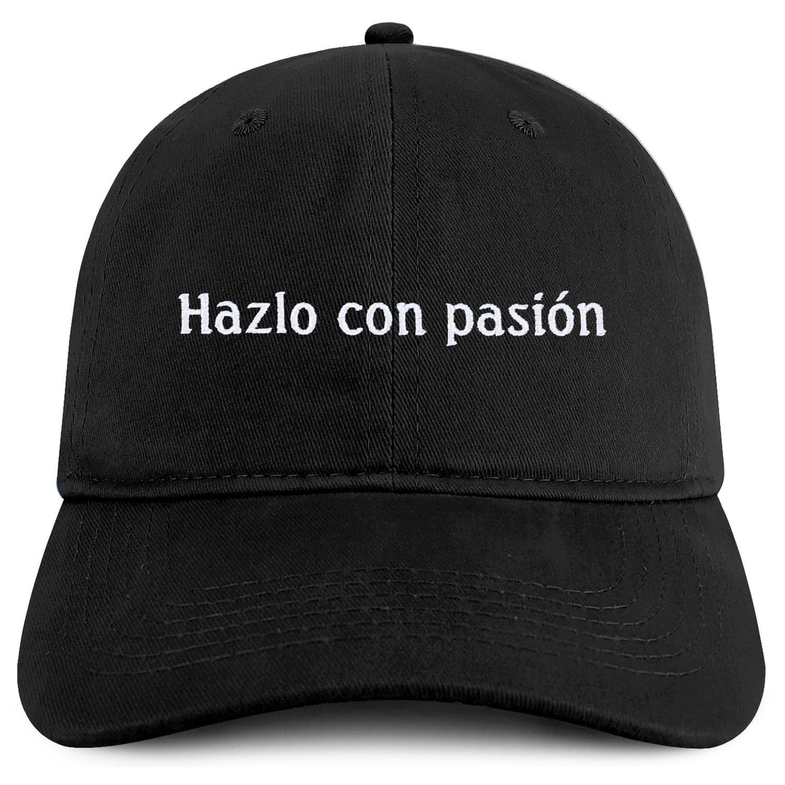 Trendy Apparel Shop Hazlo con Pasion Embroidered Cotton Low Profile Dad Hat