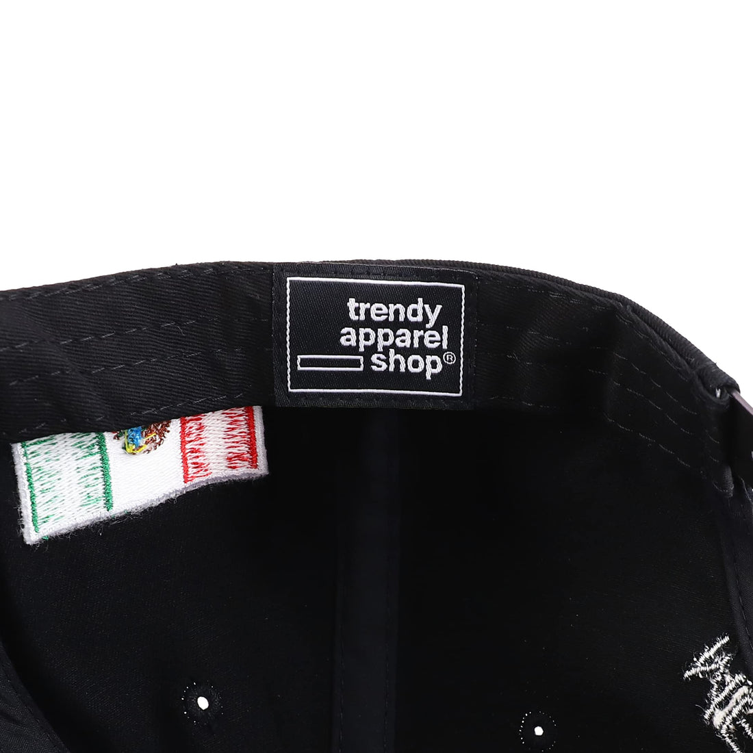 Hecho En Mexico Eagle 3D Embroidered Flat Bill Snapback Cap