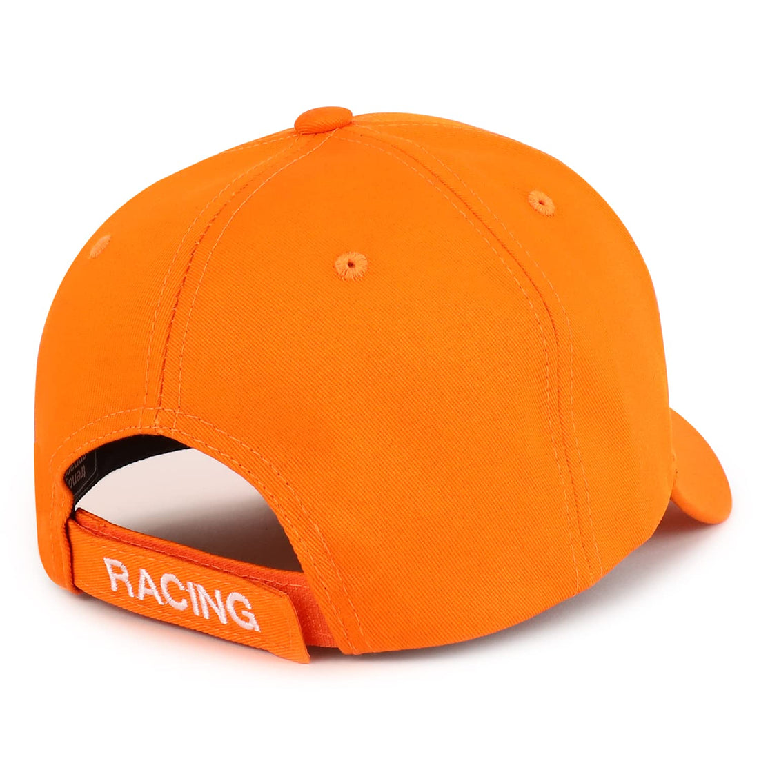 Trendy Apparel Shop Racing 3D Embroidered Flame Car Race Flag Baseball Cap