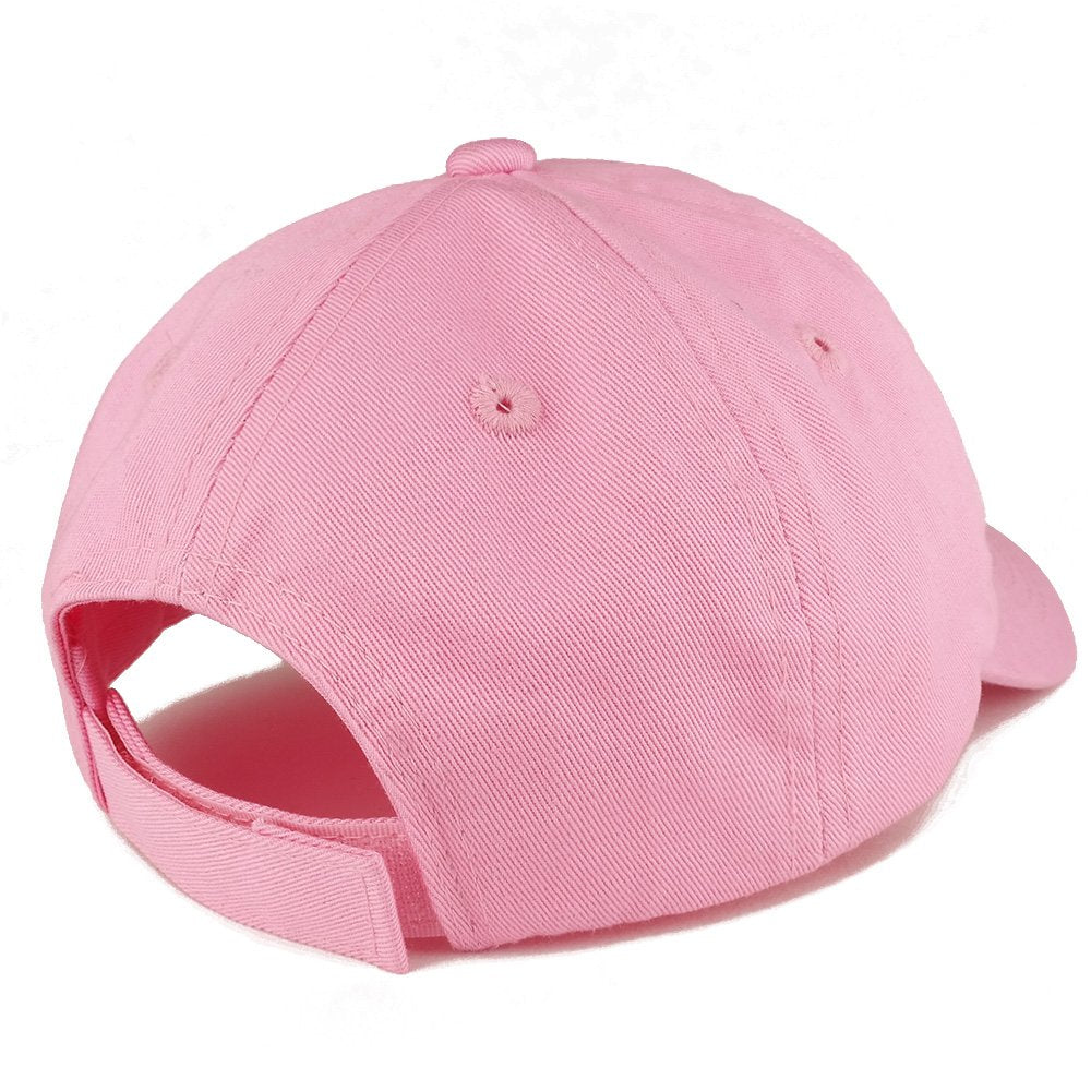 Trendy Apparel Shop Baby Infant Plain Unstructured Adjustable Baseball Cap