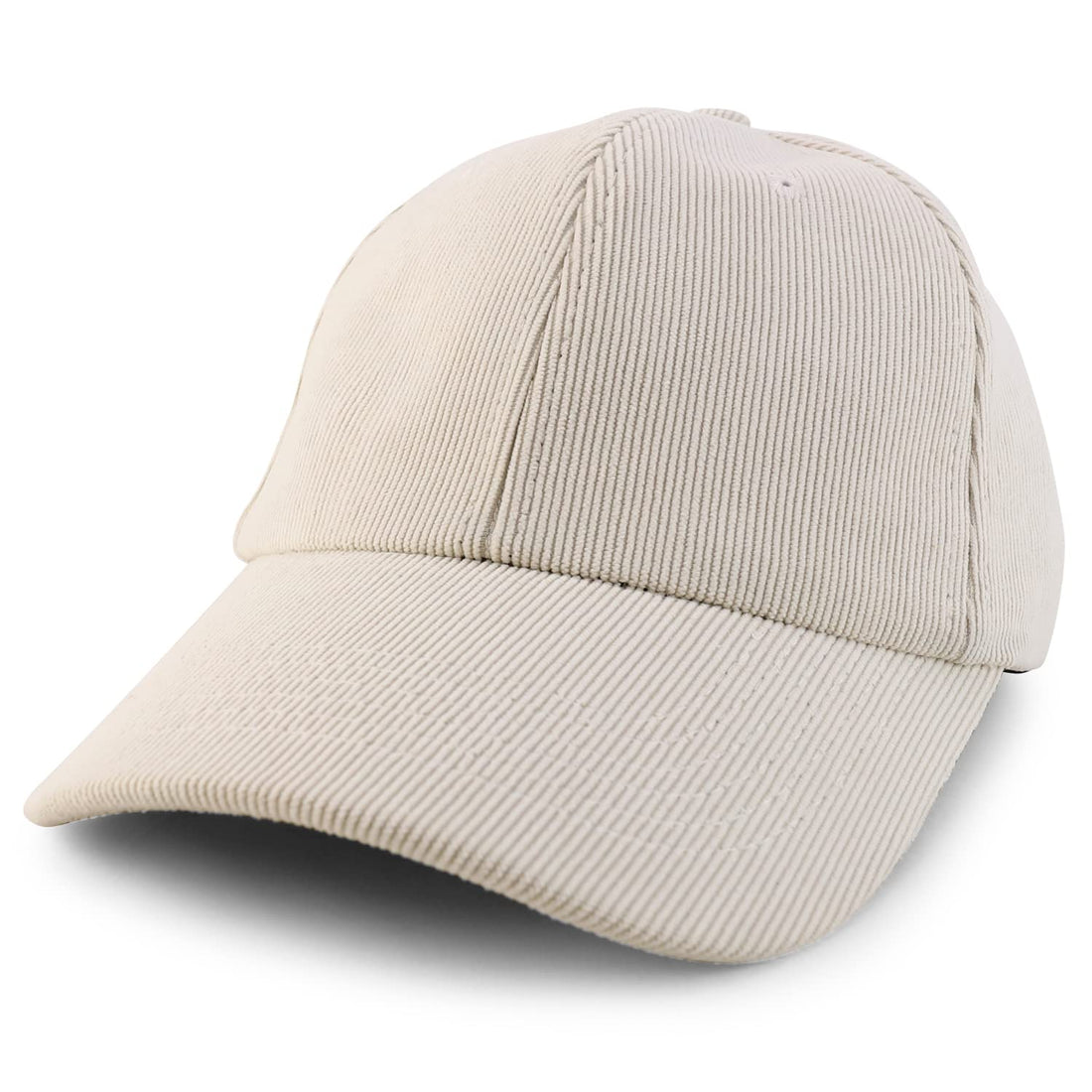 Trendy Apparel Shop Polyester Corduroy Structured Baseball Cap Dad Hat