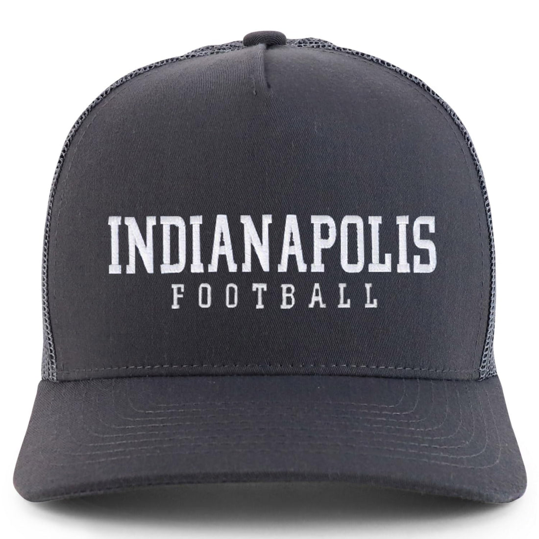 Trendy Apparel Shop Indianapolis Embroidered 5 Panel Snapback Trucker Cap