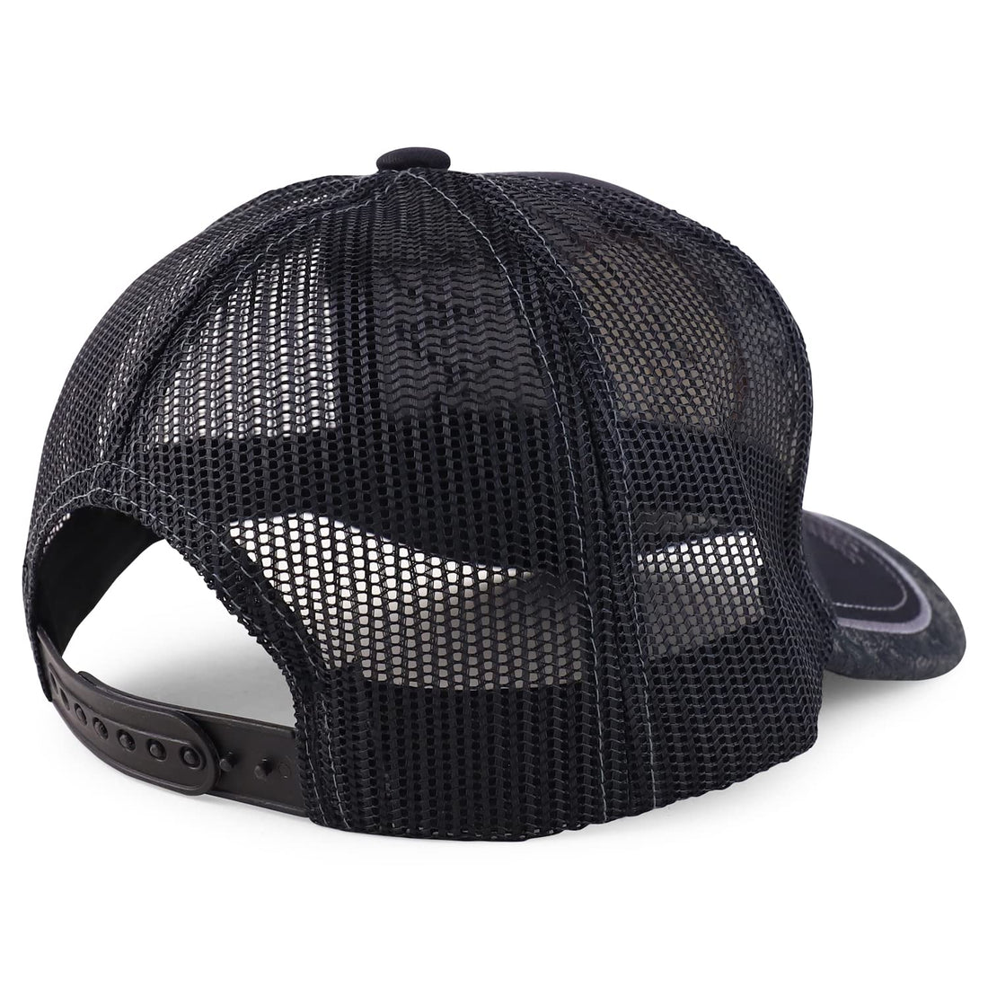 Trendy Apparel Shop Rooster Embroidered Trucker Mesh Baseball Cap