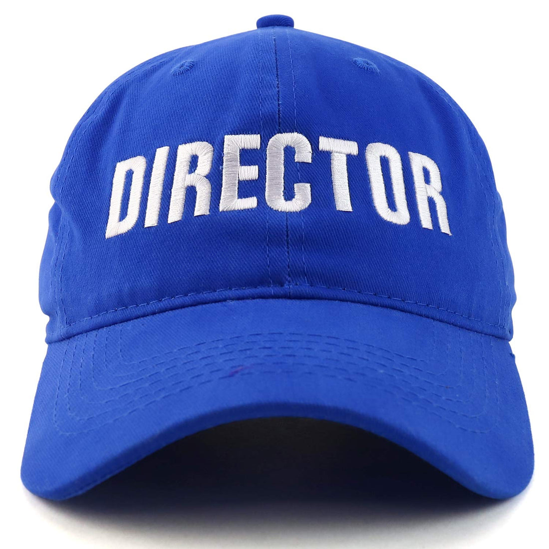 Trendy Apparel Shop Director Embroidered Soft Cotton Low Profile Dad Hat Baseball Cap