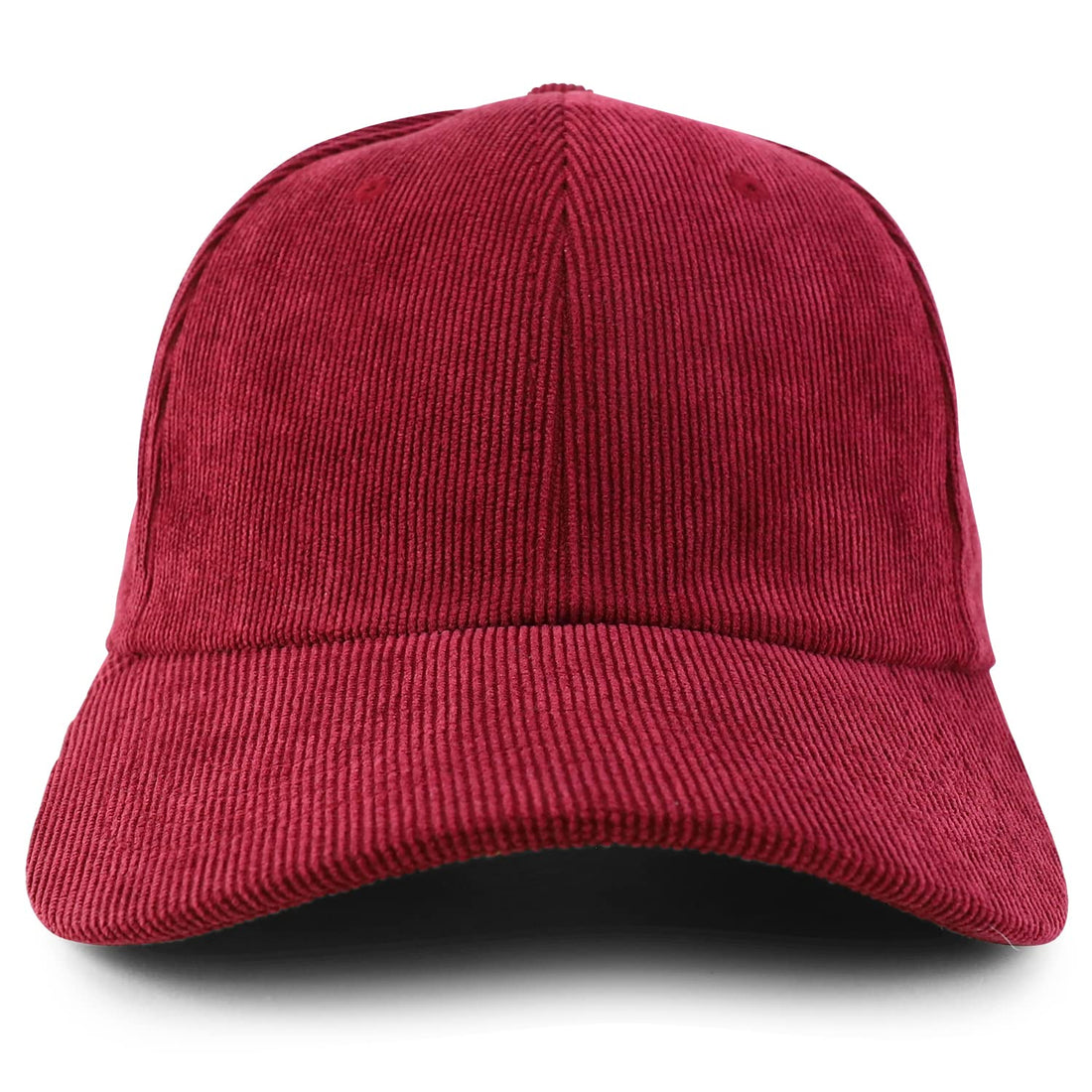 Trendy Apparel Shop Polyester Corduroy Structured Baseball Cap Dad Hat