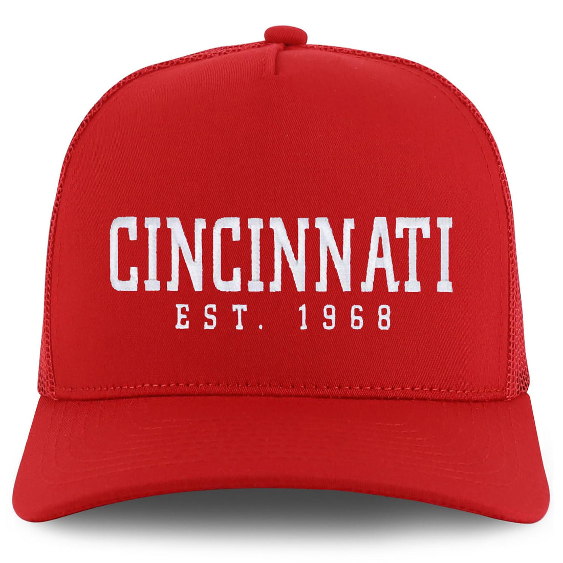 Trendy Apparel Shop Cincinnati Est.1968 Embroidered 5 Panel Snapback Trucker Cap