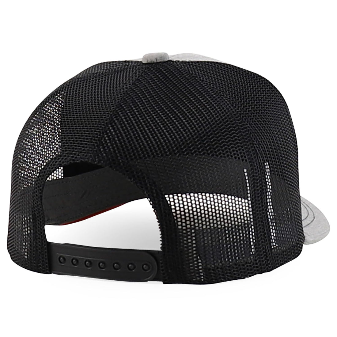 Trendy Apparel Shop 5 Panel Structured Trucker Cap with Mexico Flag Design Undervisor