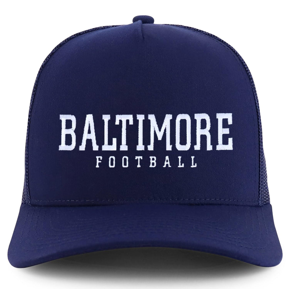 Trendy Apparel Shop Baltimore Embroidered 5 Panel Snapback Trucker Cap