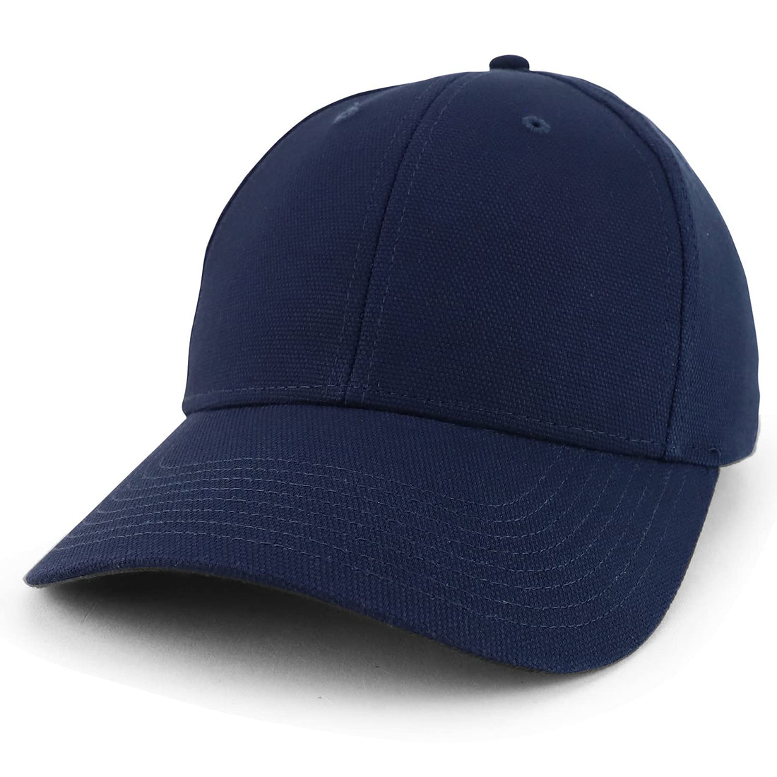 Trendy Apparel Shop 100% Cotton Canvas Baseball Cap