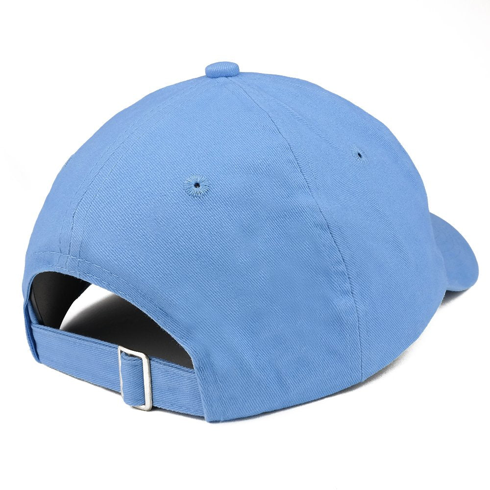Trendy Apparel Shop Director Embroidered Soft Cotton Low Profile Dad Hat Baseball Cap