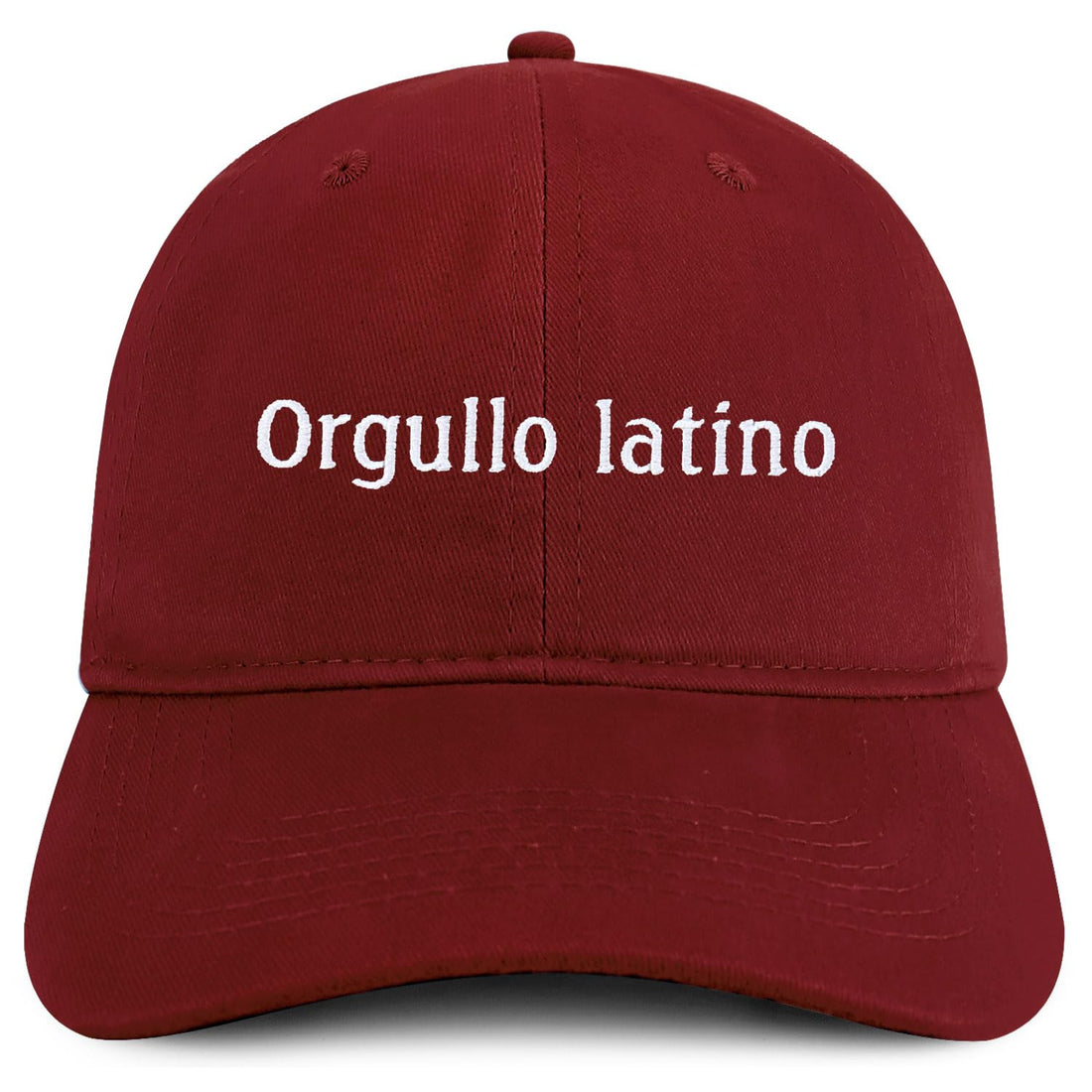 Trendy Apparel Shop Orgullo Latino Embroidered Cotton Low Profile Dad Hat