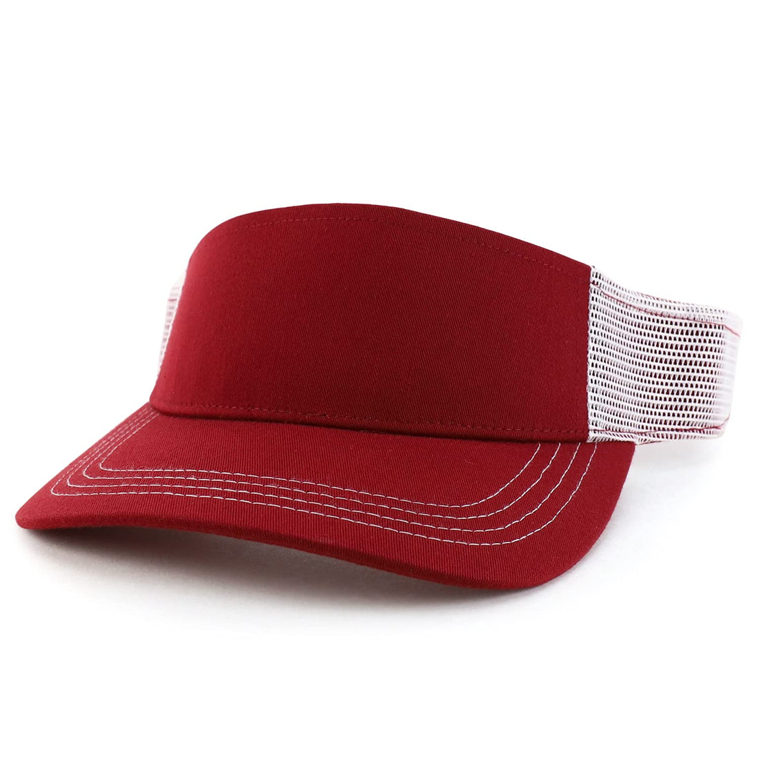 PB-VISOR-MESH-BUR-WHT