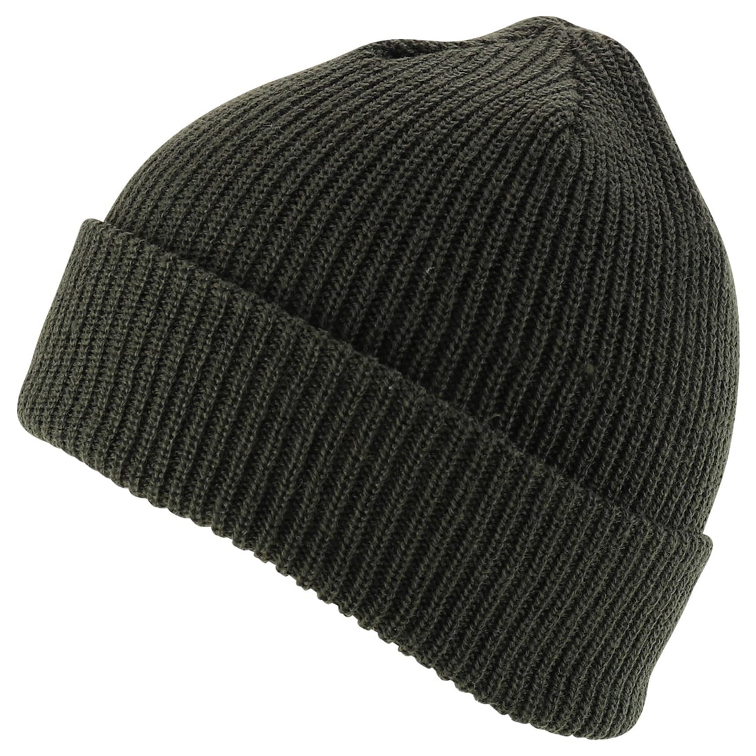 Trendy Apparel Shop Warm Winter Acrylic Ribbed Knit Cuff Beanie Hat