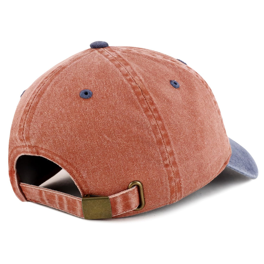 Trendy Apparel Shop Wisconsin State Embroidered Low Profile Adjustable Cotton Cap