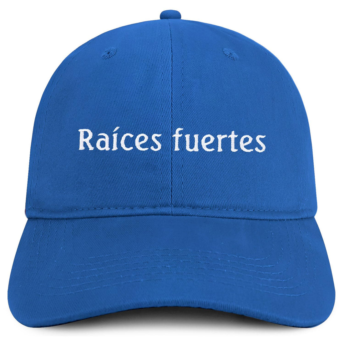 Trendy Apparel Shop Raices fuertes Embroidered Cotton Low Profile Dad Hat