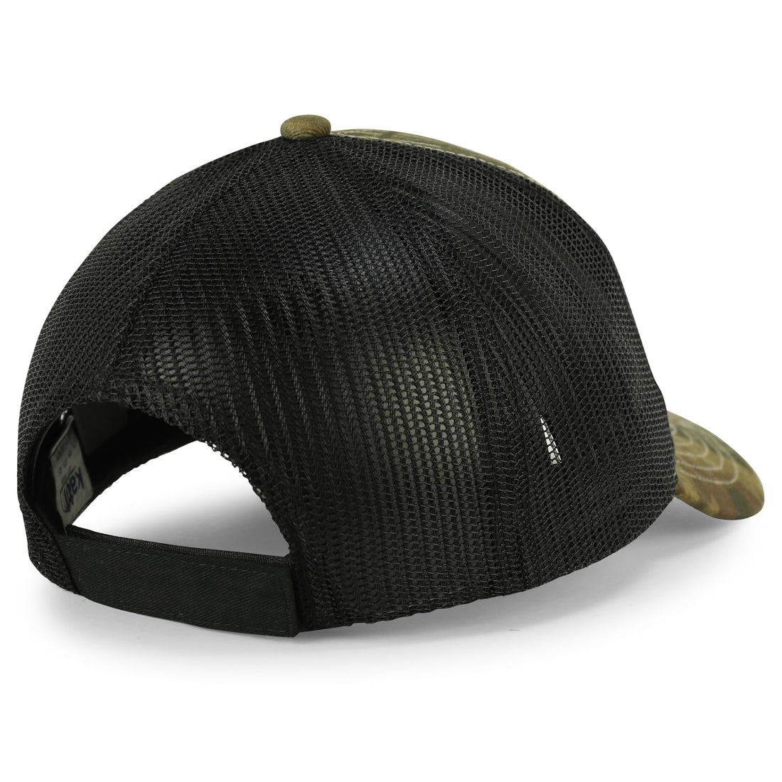 Trendy Apparel Shop Hunting Camouflage Adjustable Mesh Back Tucker Cap