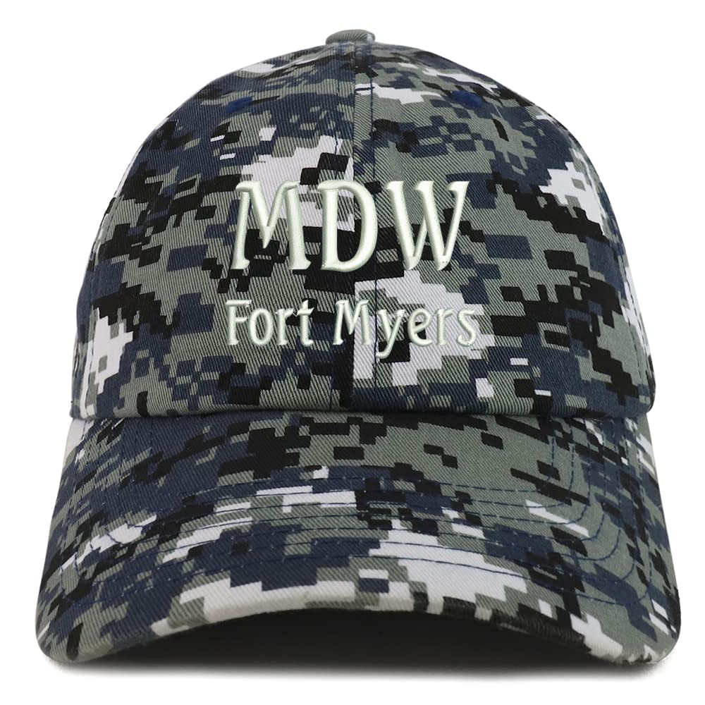 Trendy Apparel Shop MDW Fort Myers Low Profile Soft Cotton Baseball Cap