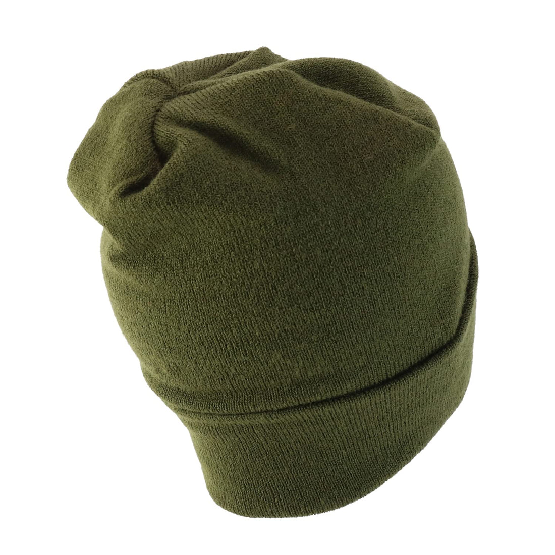 Trendy Apparel Shop Made in USA Patriotic Pattern Long Cuff Winter Beanie