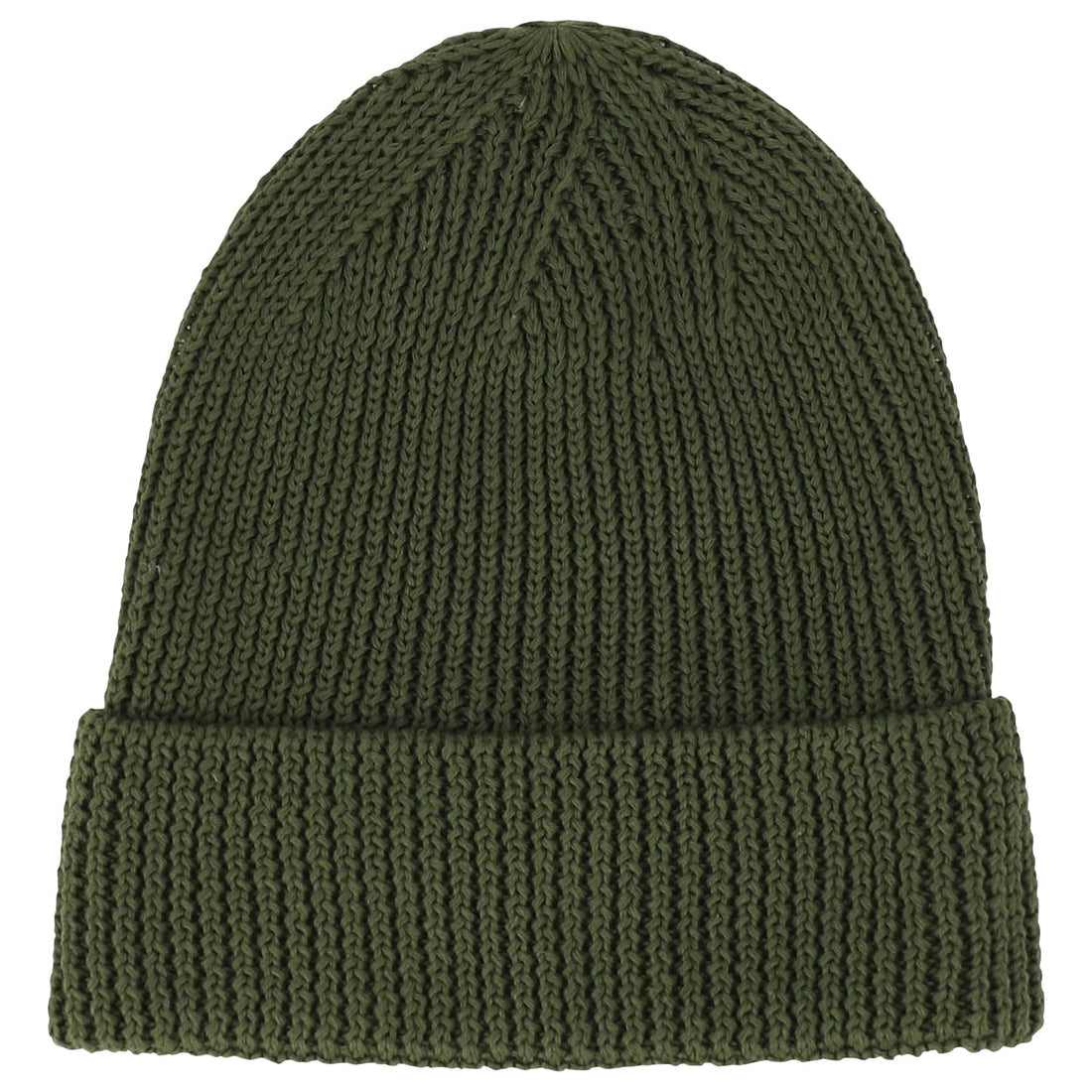 Trendy Apparel Shop Stretchy Cotton Knitted Cuff Beanie Hat