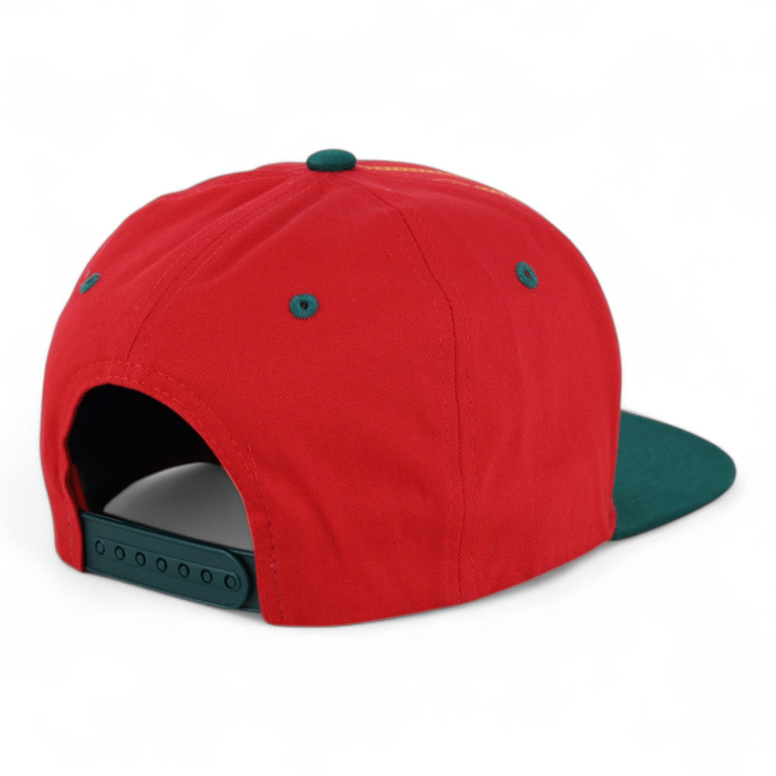 Trendy Apaprel Shop 5 Panel Bear Money Design Embroidered Flatbill Snapback Cap