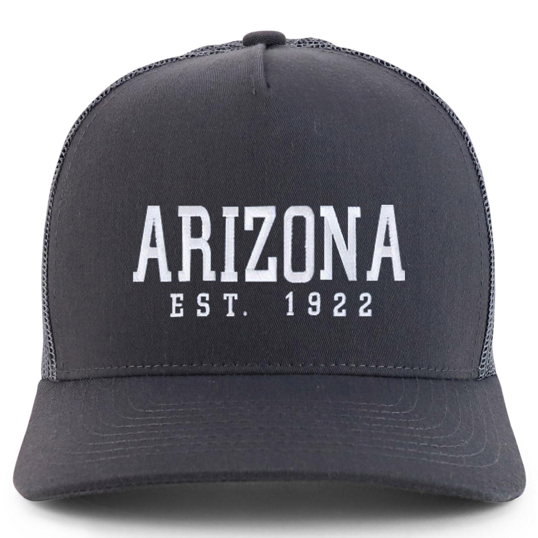 Trendy Apparel Shop Arizona Est.1922 Embroidered 5 Panel Snapback Trucker Cap