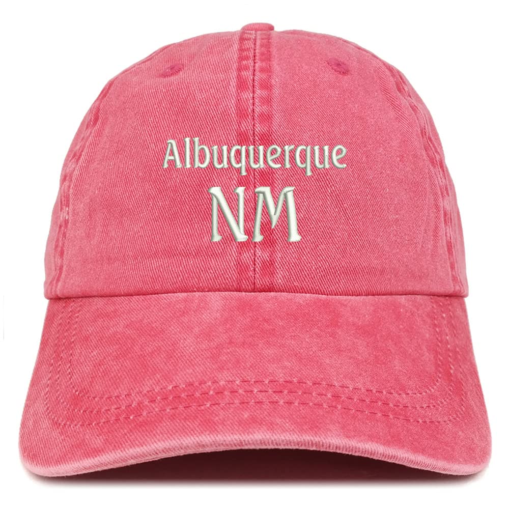 Trendy Apparel Shop Albuquerque NM Embroidered Pigment Dyed Washed Baseball Cap