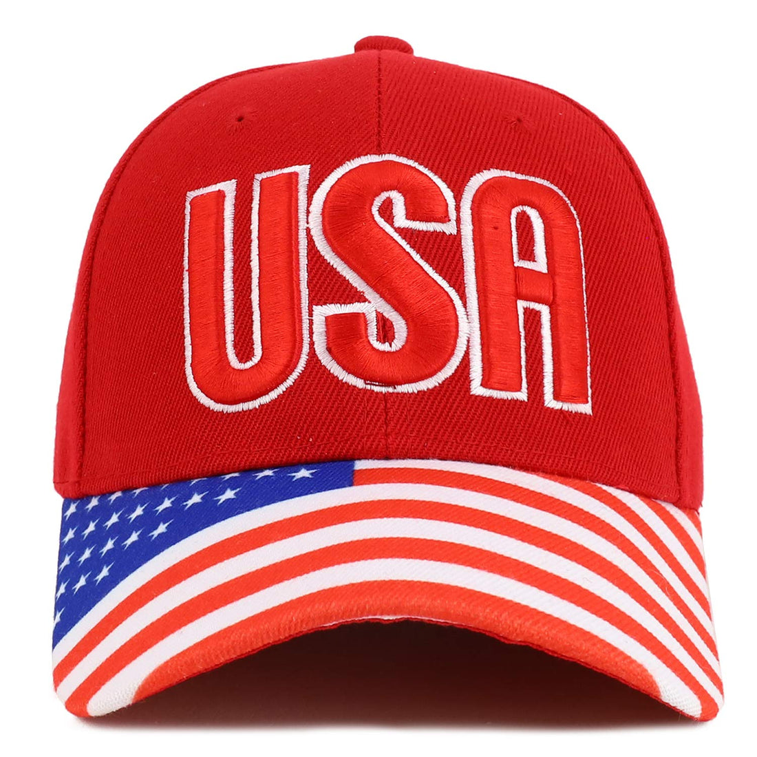Trendy Apparel Shop Country Name 3D Embroidery Flag Bill Structured Baseball Cap