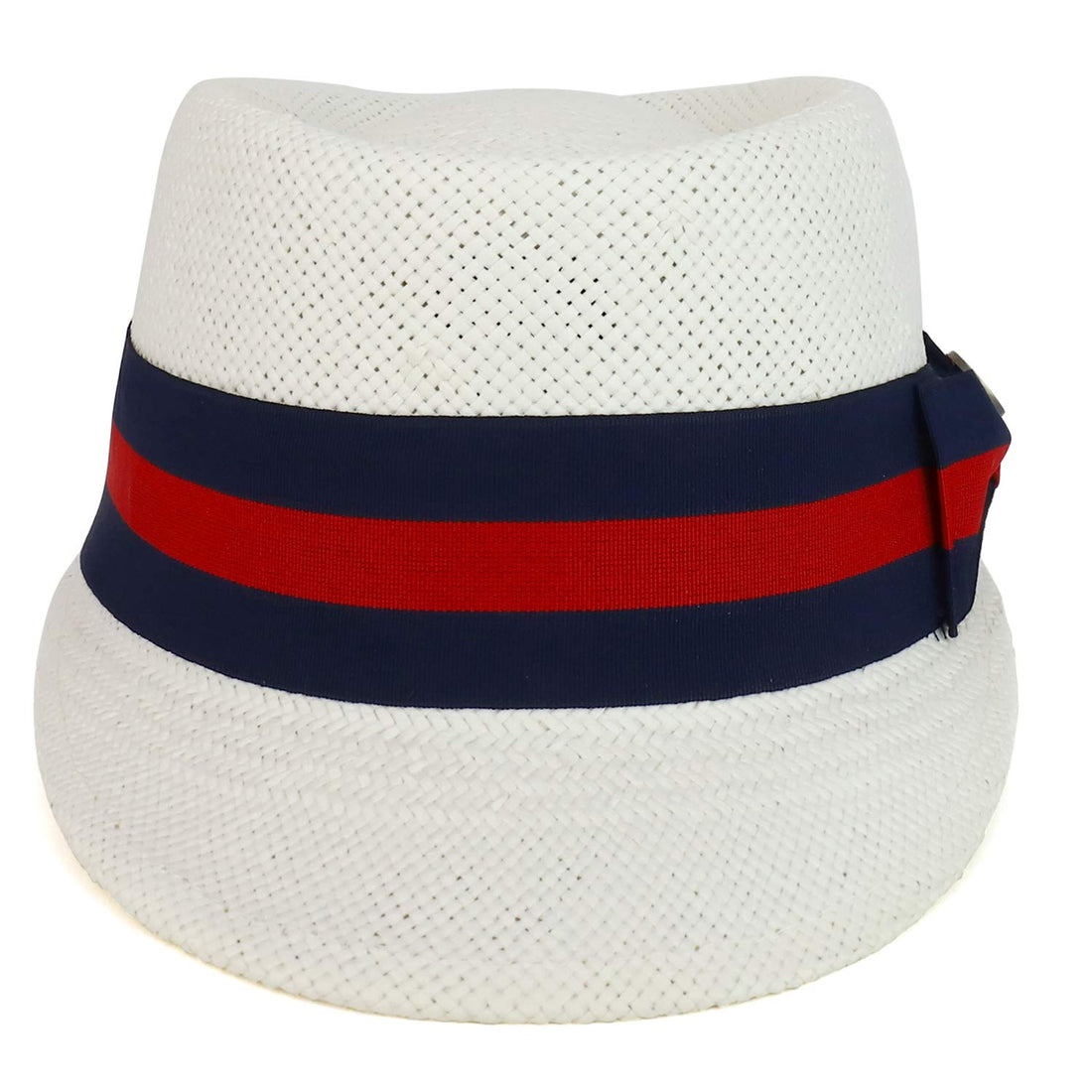 Trendy Apparel Shop Striped Ribbon Grosgrain Band Straw Fashion Baseball Hat