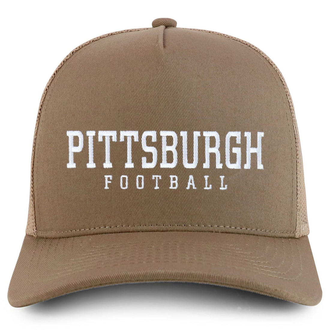 Trendy Apparel Shop Pittsburgh Embroidered 5 Panel Snapback Trucker Cap