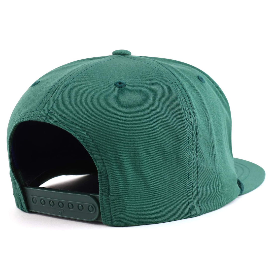 Trendy Apparel Shop Classic 5 Panel Golf Cap Flatbill Snapback Hat