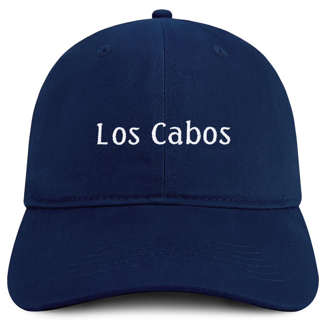 Trendy Apparel Shop Los Cabos Embroidered Cotton Unstructured Low Profile Dad Hat