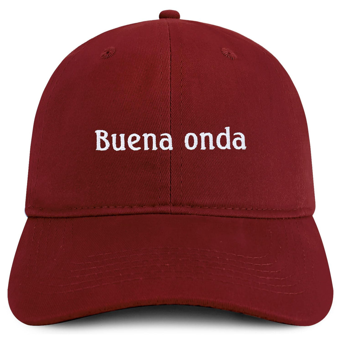 Trendy Apparel Shop Buena onda Embroidered Cotton Low Profile Dad Hat