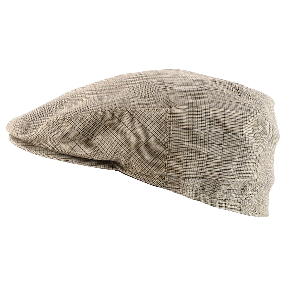 Trendy Apparel Shop Plaid Checker Patterend Newsboy Ivy Flat Cap
