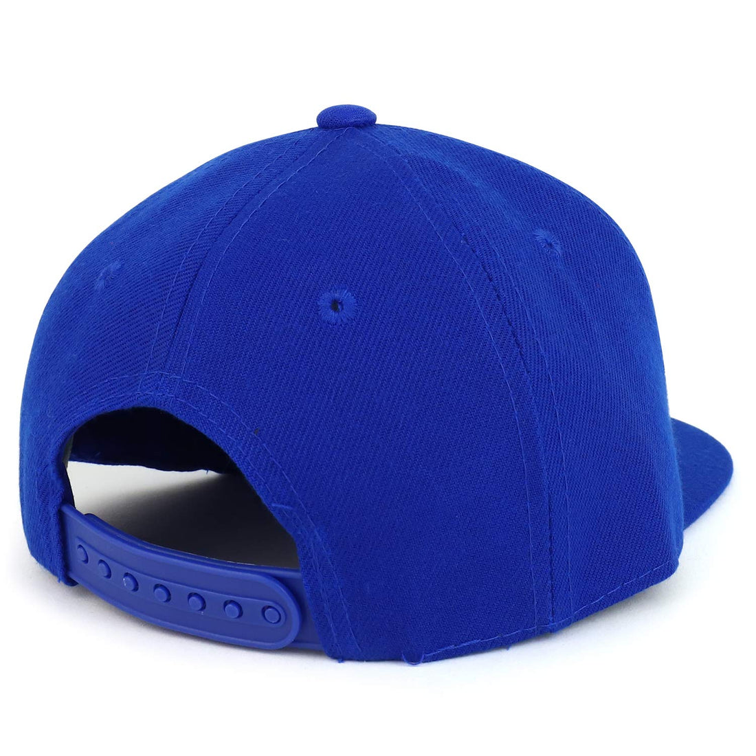 Trendy Apparel Shop Infant to Toddler Kid's Plain Structured Flatbill Snapback Cap