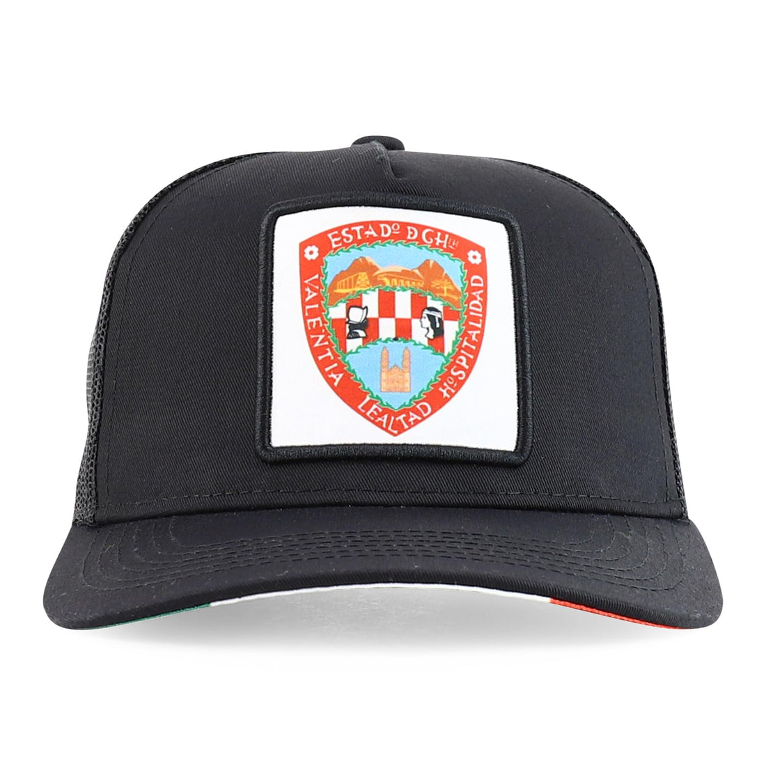 Trendy Apparel Shop Flag of Mexico State 5 Panel Mesh Back Snapback Cap