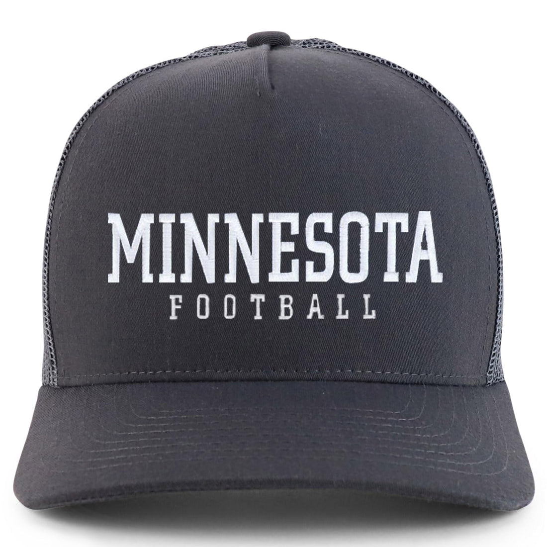 Trendy Apparel Shop Minnesota Embroidered 5 Panel Snapback Trucker Cap