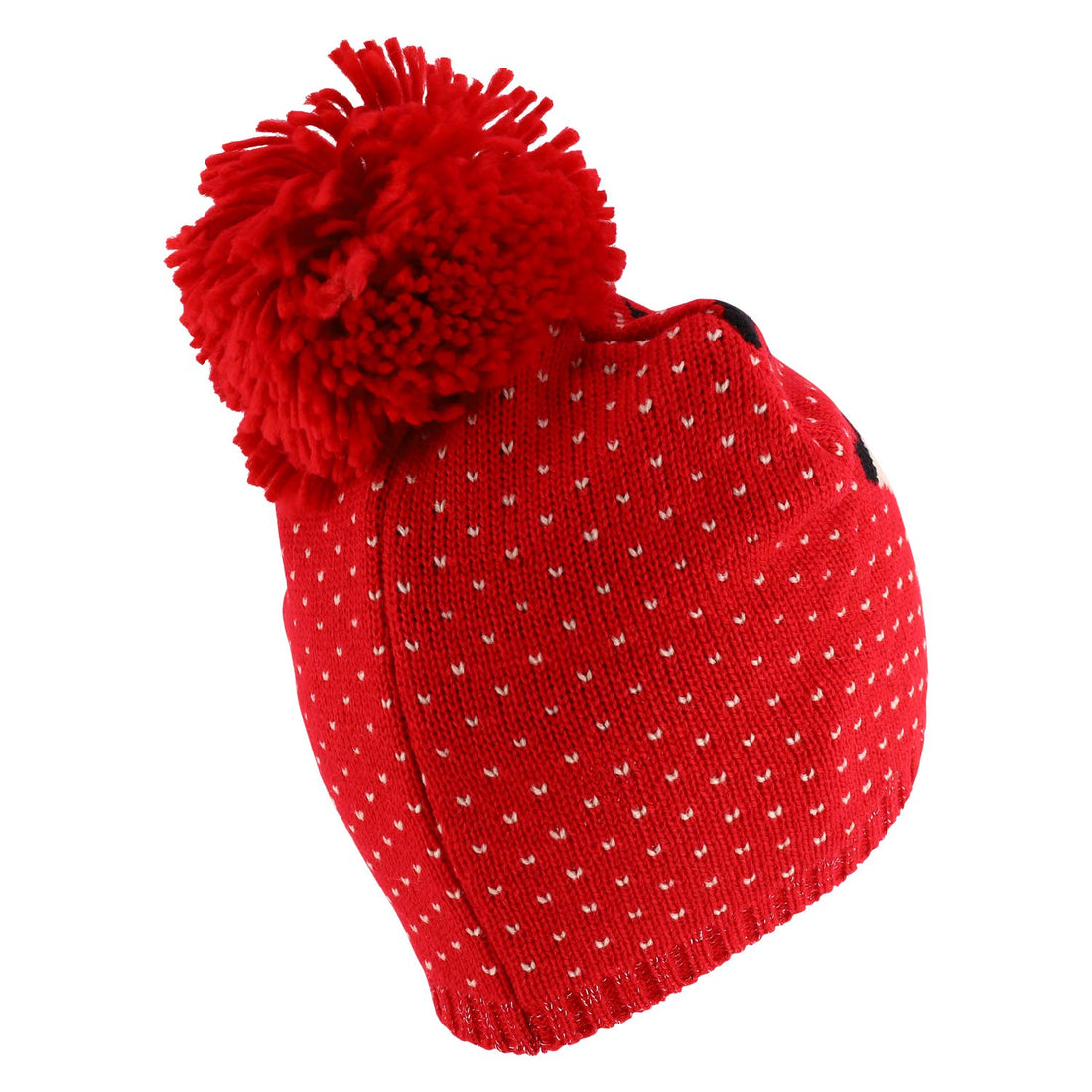 Trendy Apparel Shop Happy Holidays Christmas Theme Winter Xmas Pom Beanies