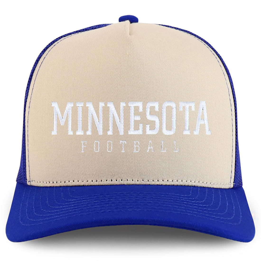Trendy Apparel Shop Minnesota Embroidered 5 Panel Snapback Trucker Cap