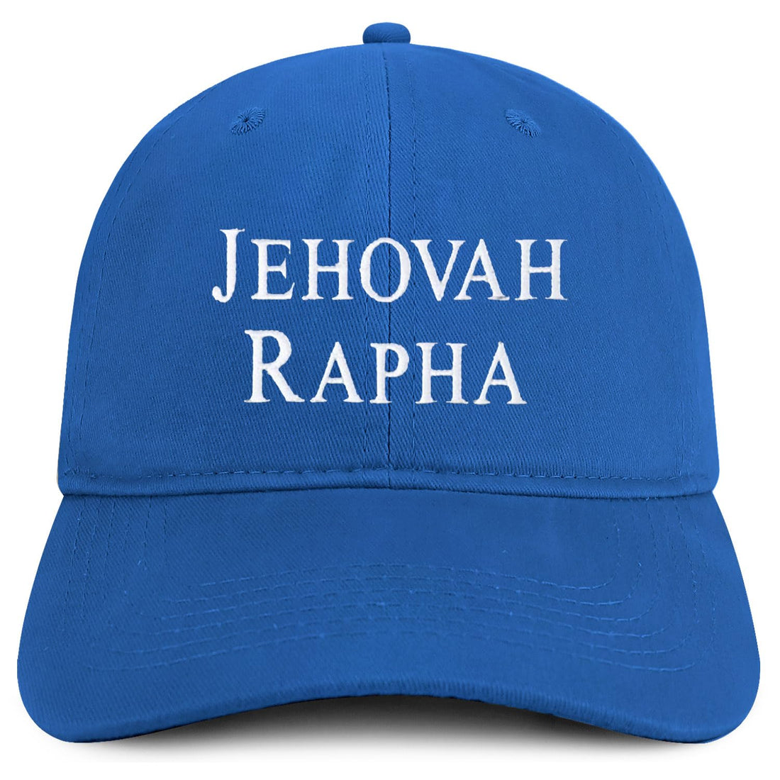 Trendy Apparel Shop Jehovah Rapha Embroidered Soft Cotton Baseball Cap