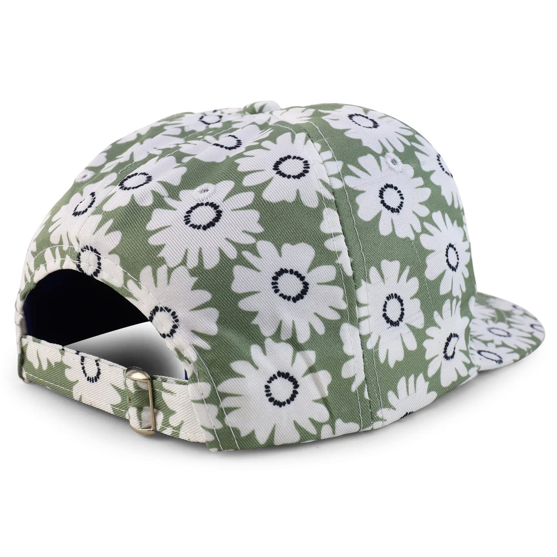 Trendy Apparel Shop 5 Panel Structured Flatbill Snapback Cap