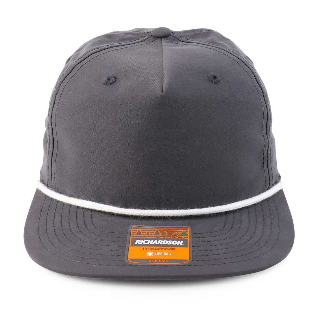 Trendy Apparel Shop UPF 50 Unstructured 5 Panel Flatbill Golf Snapback Cap