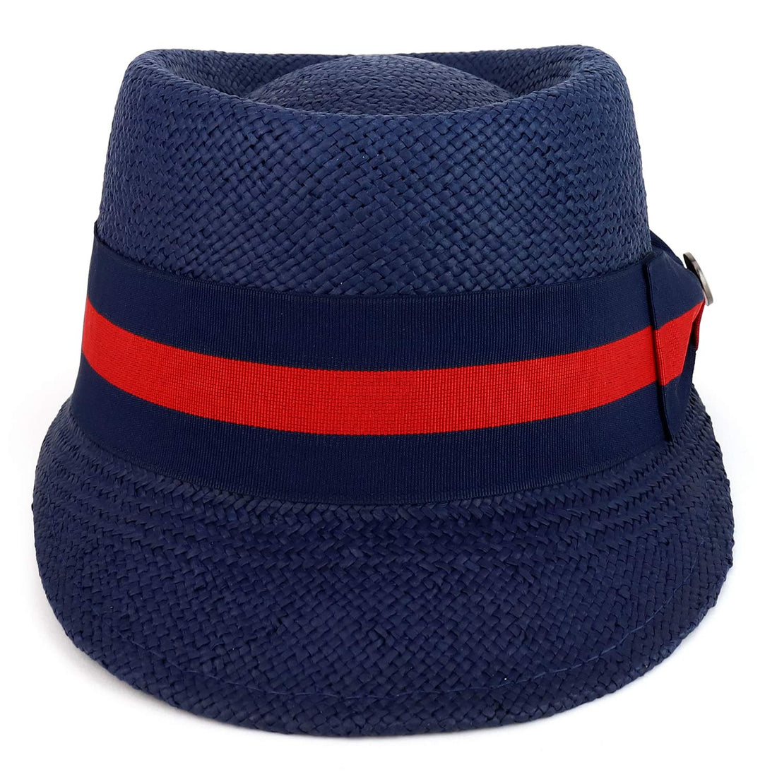 Trendy Apparel Shop Striped Ribbon Grosgrain Band Straw Fashion Baseball Hat