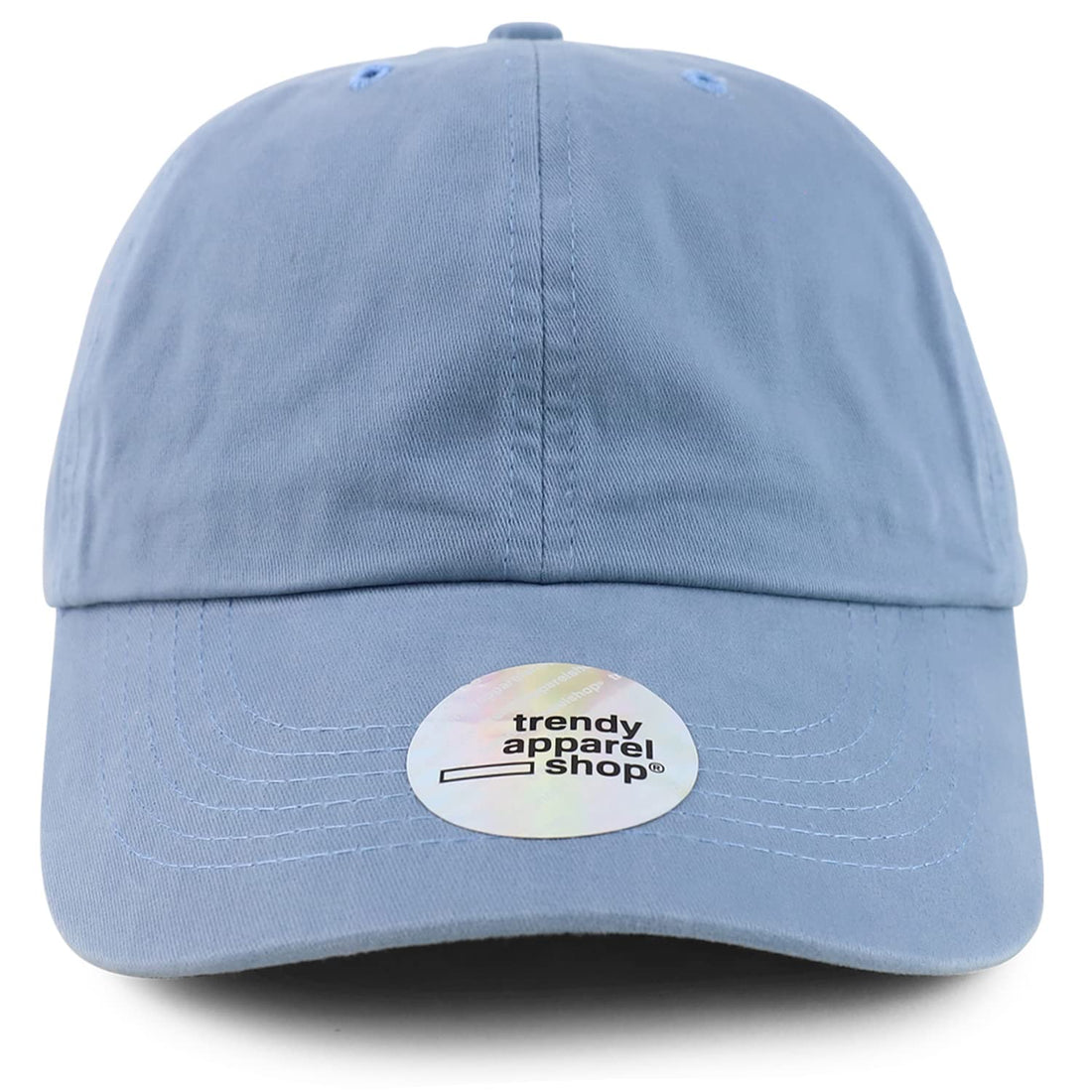 Trendy Apparel Shop Oversized XXL Organic Cotton Unstructured Soft Crown Cotton Dad Hat