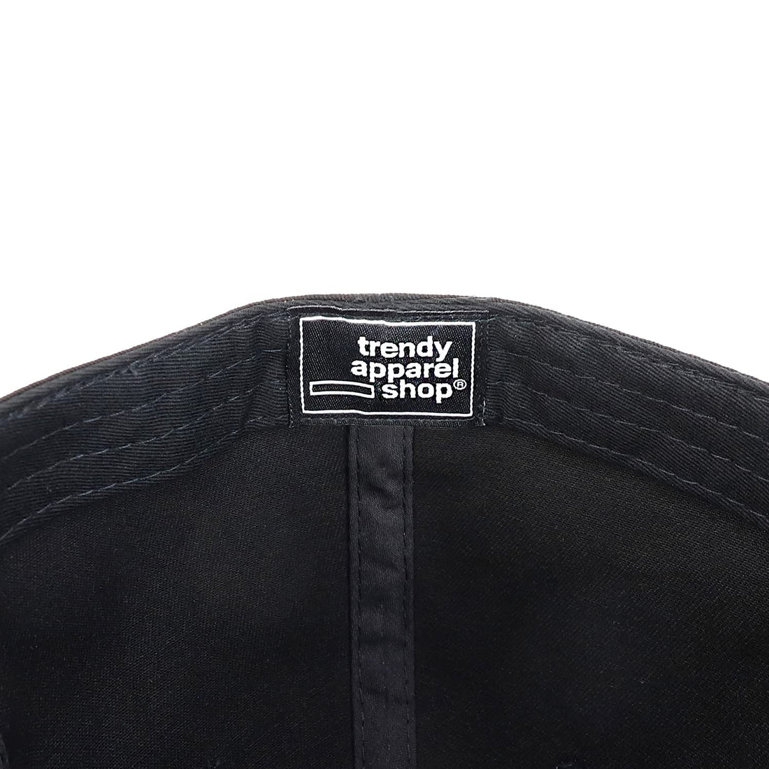 Trendy Apparel Shop XXL Oversize 6 Panel Cotton Fitted Cap