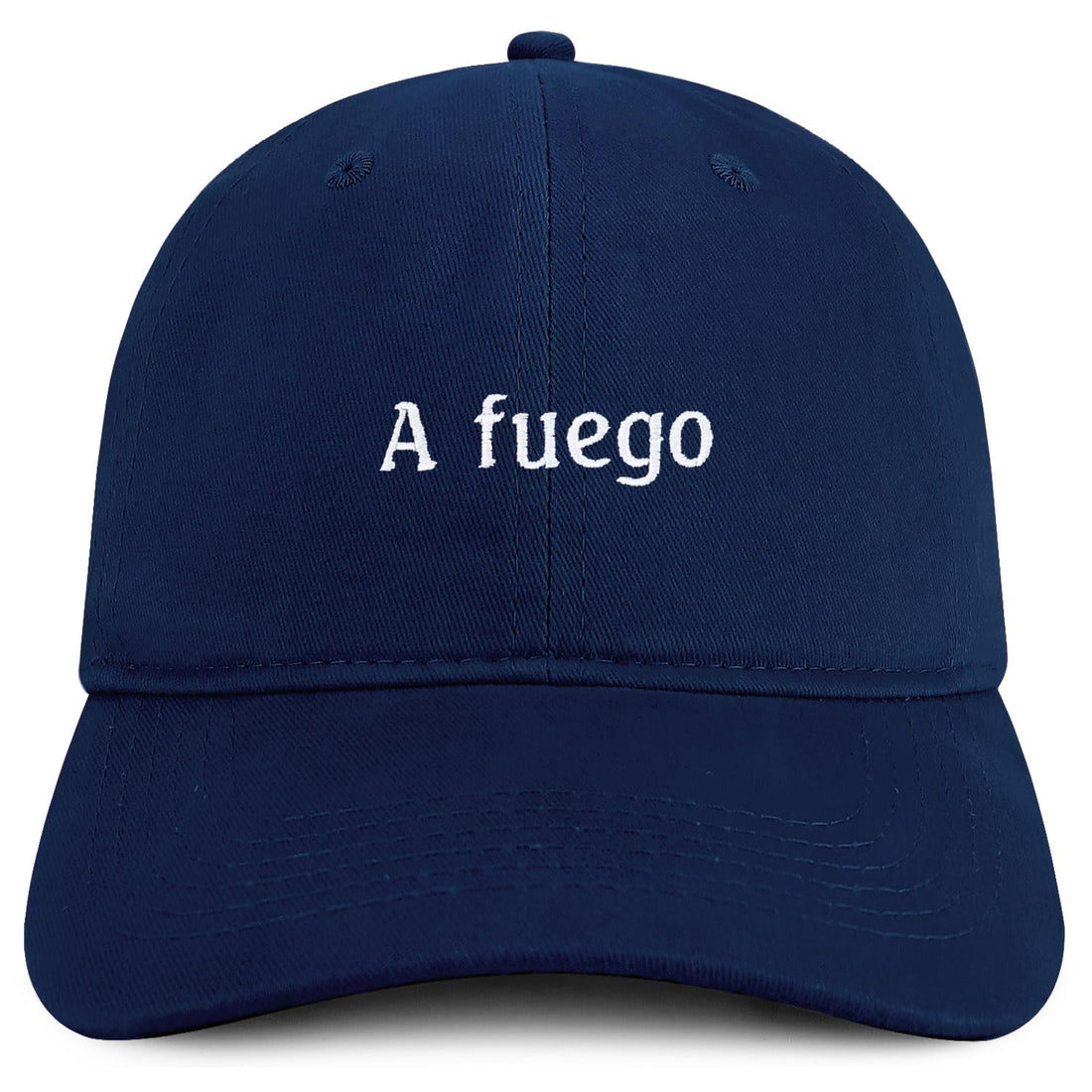 Trendy Apparel Shop A Fuego Embroidered Cotton Low Profile Dad Hat