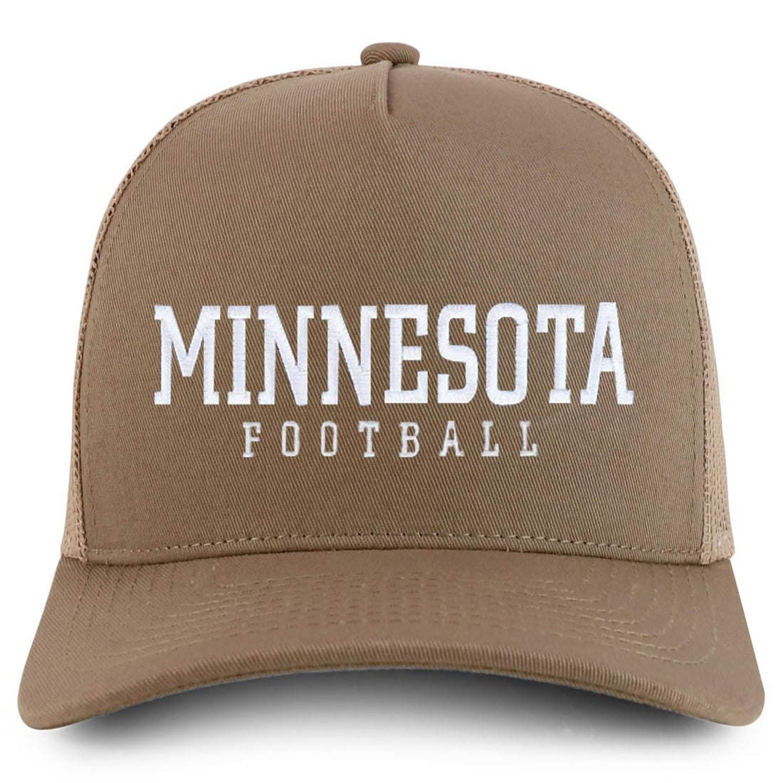Trendy Apparel Shop Minnesota Embroidered 5 Panel Snapback Trucker Cap