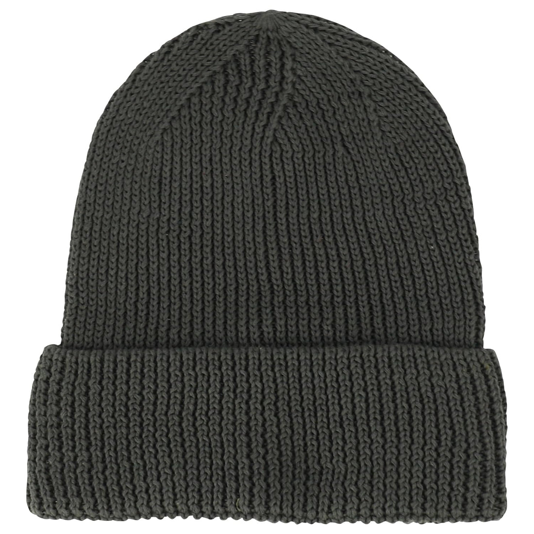 Trendy Apparel Shop Stretchy Cotton Knitted Cuff Beanie Hat