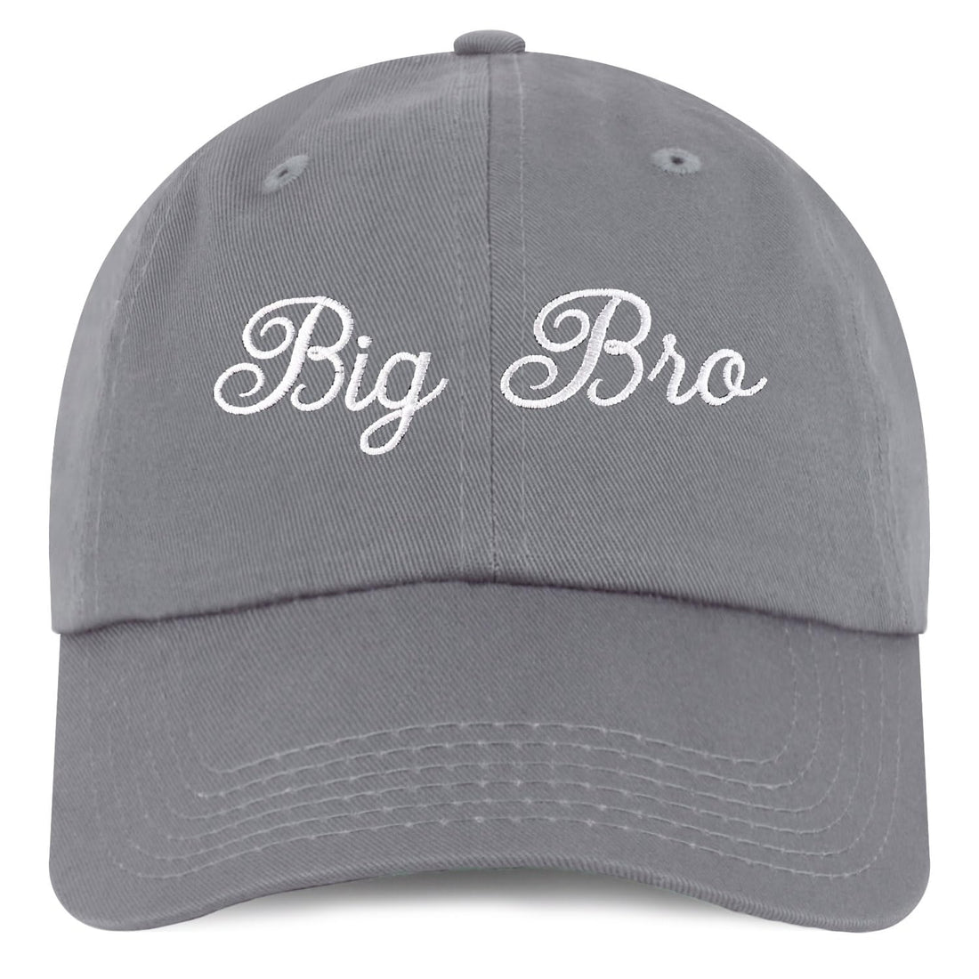 Trendy Apparel Shop Youth Size Big Bro Embroidered Unstructured Cotton Baseball Cap